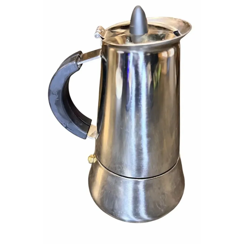 IMUSA Stainless stove top Espresso Coffee Maker 2 Cups